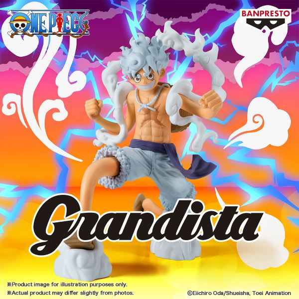Banpresto One Piece Grandista Monkey D. Luffy Gear 5 Figure